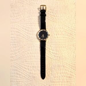 EUC Kate Spade Metro Watch with Scalloped Face and Patent Leather Straps